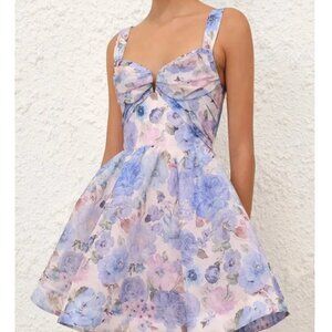 Zimmermann Rebellion Drape Mini Dress